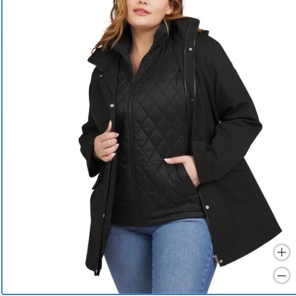 NWT Lands' End Ladies' 3-in-1 Systems Jacket - Picture 4 of 10